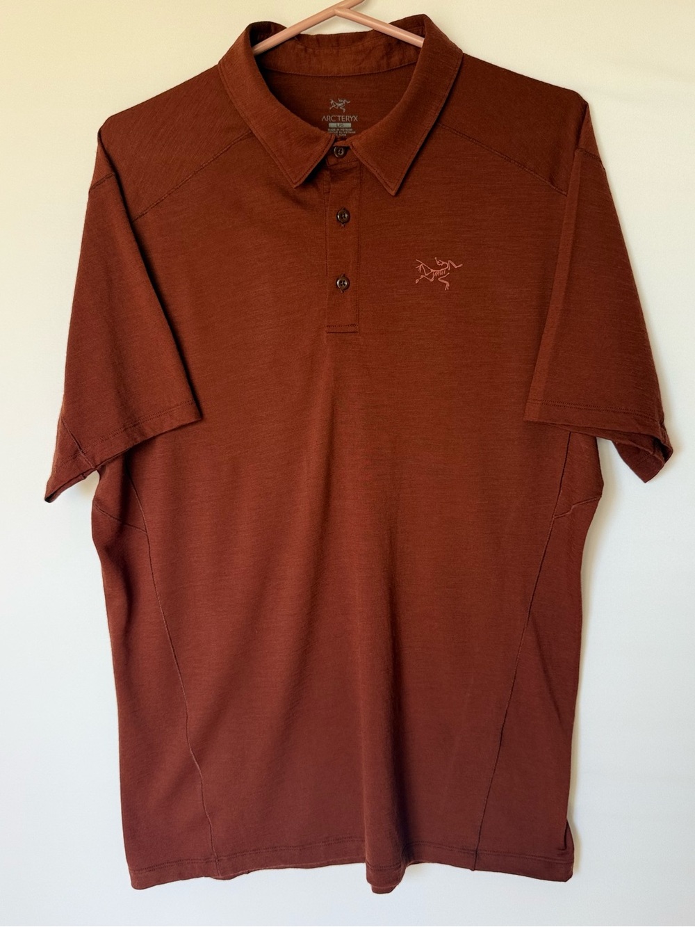 Arc'teryx Men's Polo Shirt - Rust